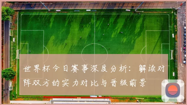 世界杯今日赛事深度分析:解读对阵双方的实力对比与晋级前景